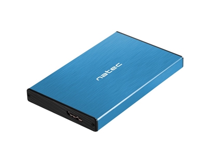 Attēls no Kieszeń zewnętrzna HDD/SSD Sata Rhino Go 2,5 USB 3.0 niebieska