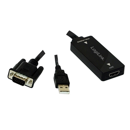 Изображение Konwerter VGA do HDMI z audio 