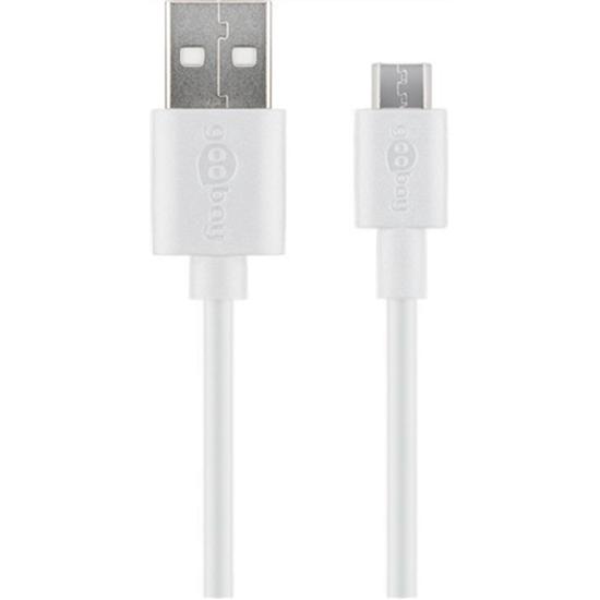 Изображение Goobay 77527 Micro USB fast-charging and sync cable, 1m