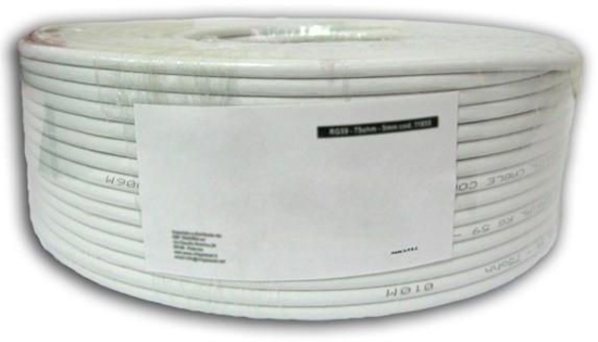 Picture of Kabel instalacyjny skrętka U/UTP Cat6 4x2 linka CCA 100m szary 