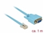 Picture of Delock Adapter RS-232 DB9 female > 1 x Serial RS-232 RJ45 male 1 m
