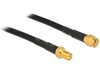 Picture of Delock Antenna Cable RP-SMA plug  RP-SMA jack CFD200 1 m low loss