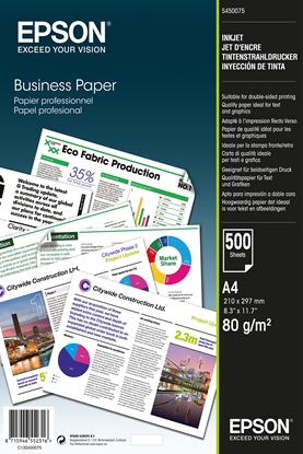 Picture of Epson Business Paper - A4 - 500 Sheets