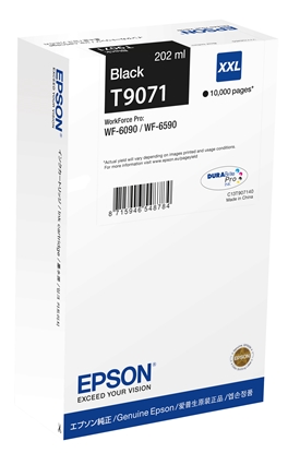 Attēls no Epson WF-6xxx Ink Cartridge Black XXL