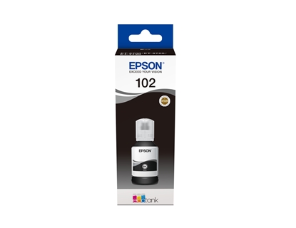 Attēls no Epson EcoTank black T 102 127 ml              T 03R1
