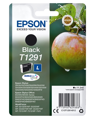 Attēls no Epson ink cartridge black DURABrite T 129           T 1291