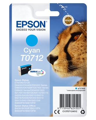 Attēls no Epson T0712 Cyan
