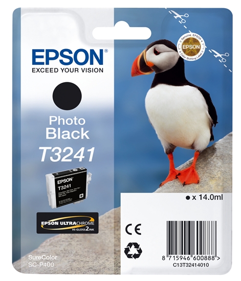 Изображение Epson ink cartridge photo black T 324                     T 3241
