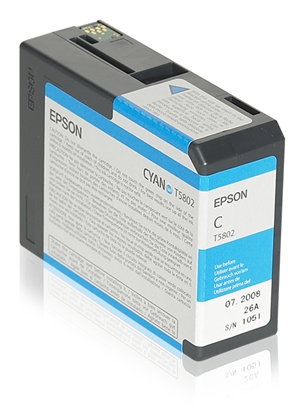 Изображение Epson ink cartridge cyan T 580  80 ml              T 5802
