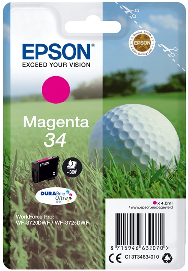Picture of Epson ink cartridge magenta DURABrite Ultra Ink 34    T 3463