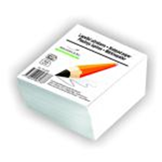 Picture of Piezīmju papīrs (maiņa) balts,  80x80mm,  500 lapas,  SMLT