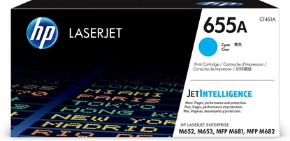 Attēls no HP 655A Cyan Original LaserJet Toner Cartridge