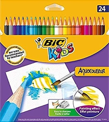 Picture of BIC Coloring pencils Aquacouleur 24