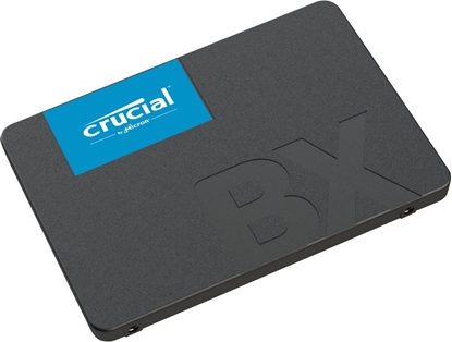 Attēls no SSD|CRUCIAL|BX500|240GB|SATA 3.0|Write speed 500 MBytes/sec|Read speed 540 MBytes/sec|2,5"|TBW 80 TB|MTBF 1500000 hours|CT240BX500SSD1