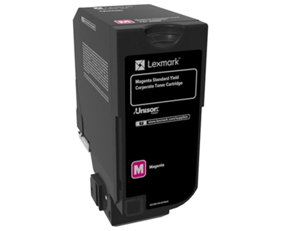 Picture of Lexmark 74C2SME toner cartridge 1 pc(s) Original Magenta