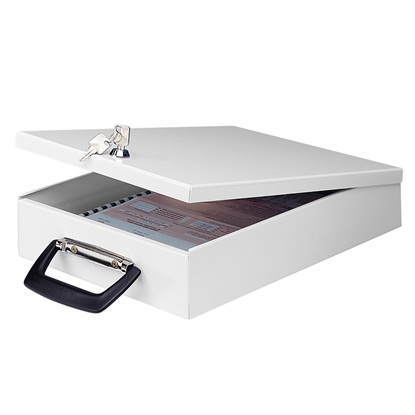 Picture of WEDO Slēdzama kaste dokumentiem   ar rokturi 35,5 x 26 x 6,7 cm, ar slēdzeni
