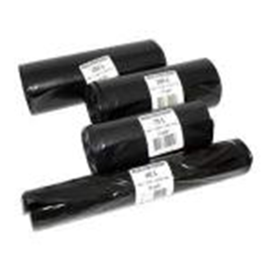 Picture of Maisi atkritumu 30L/15gab. 33mic. 52x64cm. melni,  LDPE