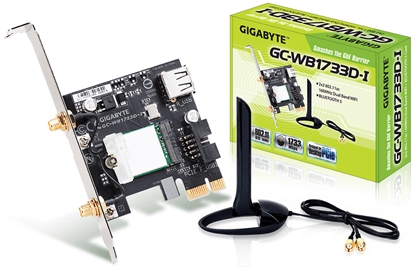 Picture of Gigabyte GC-WB1733D-I network card Internal WLAN / Bluetooth 1733 Mbit/s