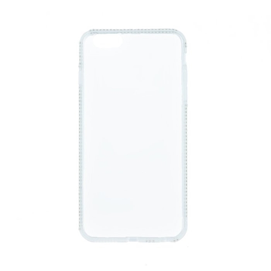 Picture of Beeyo Diamond Frame Silicone Back Case For Samsung A310 Galaxy A3 (2016) Transparent - White