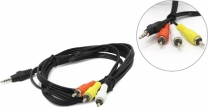 Picture of Gembird 3.5mm Male - 3 x RCA Male 2m Black