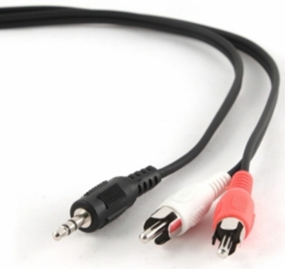 Picture of Kabelis Gembird 3.5mm Jack - 2x RCA 2.5m