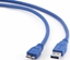 Изображение Kabelis Gembird USB Male - MicroUSB Male 3.0 0.5m Blue