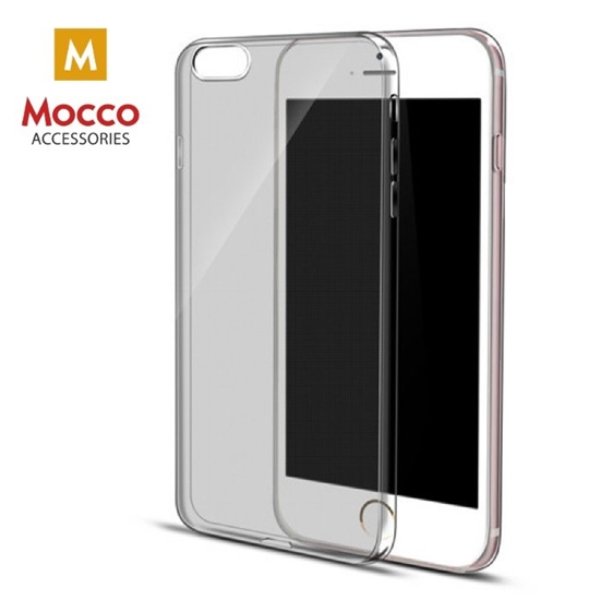 Picture of Mocco Ultra Back Case 0.3 mm Silicone Case for Microsoft Lumia 550 Transparent - Black