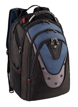 Attēls no Wenger Ibex 17  up to 43,90 cm Laptop Backpack black / blue