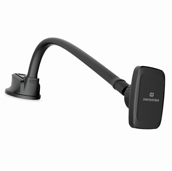 Изображение Swissten S-Grip M5-HK Universal Car Panel Holder With Magnet For Tablets / Phones / GPS