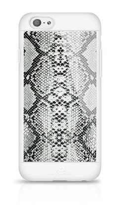 Picture of White Diamonds Safari Snake Plastic Case With Swarovski Crystals for Apple iPhone 6 / 6S