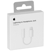 Picture of Adapteris Apple Lightning Male - 3.5mm Female White