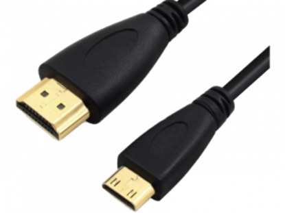 Picture of Kabelis Brackton HDMI Male - mini HDMI Male 1.5m Black