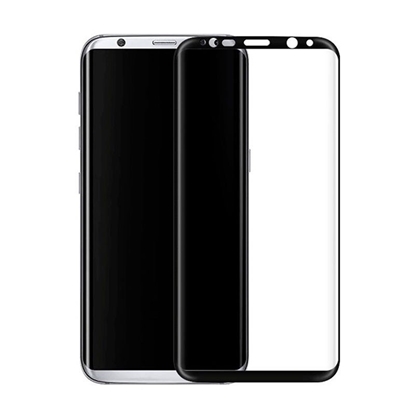 Attēls no Swissten Ultra Durable 3D Japanese Tempered Glass Premium 9H Screen Protector Samsung G955 Galaxy S8 Plus Black
