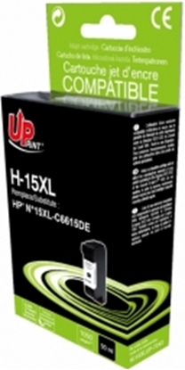 Изображение Tintes kārtridžs UPrint HP 15 Black