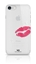 Изображение White Diamonds Lipstick Kiss Case With Swarovski Crystals for Samsung G920 Galaxy S6 Transparent