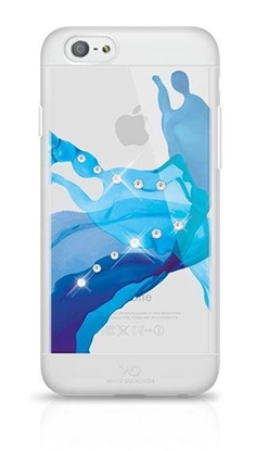 Attēls no White Diamonds Liquid Plastic Case With Swarovski Crystals for Apple iPhone 6 / 6S Transparent - Blue