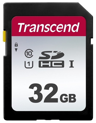 Attēls no Transcend SDHC 300S         32GB Class 10 UHS-I U1