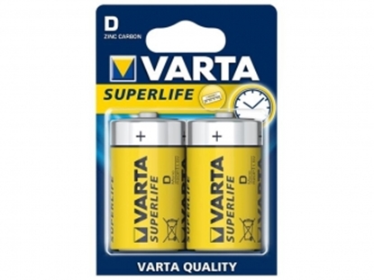 Attēls no Baterija Varta D SuperLife 2pack