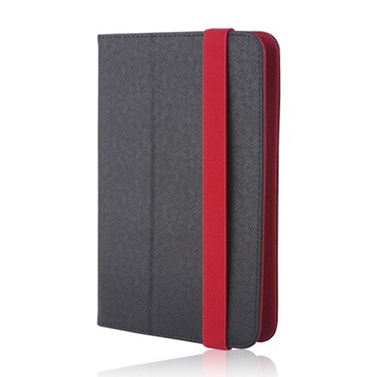 Picture of GreenGo Orbi Universal Tablet Case For 7-8 inches Black - Red