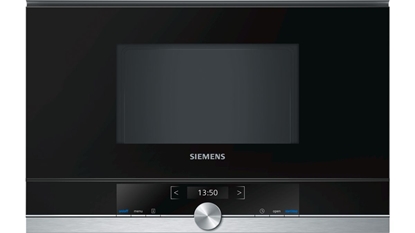 Изображение Siemens BF634LGS1 microwave Built-in 21 L 900 W Black, Stainless steel