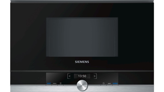 Изображение Siemens BF634LGS1 microwave Built-in 21 L 900 W Black, Stainless steel
