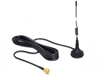 Picture of Delock GSM  UMTS Antenna SMA 3 dBi Omnidirectional With Magnetical Stand Fixed Black