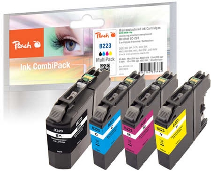 Picture of Peach PI500-134 ink cartridge Black, Cyan, Magenta, Yellow