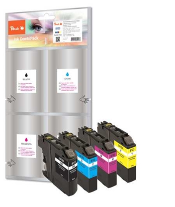 Picture of Peach PI500-85 ink cartridge 4 pc(s) Compatible High (XL) Yield Black, Cyan, Magenta, Yellow