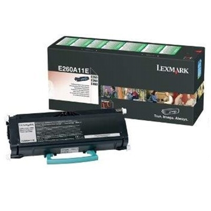 Picture of Lexmark E260A11E toner cartridge 1 pc(s) Original Black