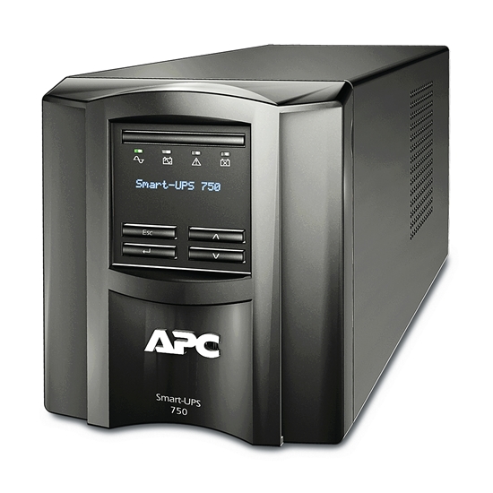 Picture of APC SMT750IC uninterruptible power supply (UPS) Line-Interactive 0.75 kVA 500 W 6 AC outlet(s)