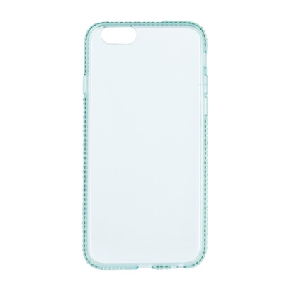 Изображение Beeyo Diamond Frame Silicone Back Case For Samsung A310 Galaxy A3 (2016) Transparent - Green