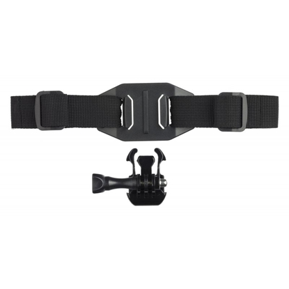 Attēls no KitVision Universal Helmet Holder For Go Pro Sport Cameras Black