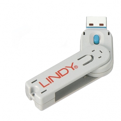 Изображение USB Type A Port Blocker Key, blue