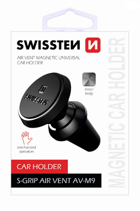 Изображение Swissten S-Grip AV-M9 Universal Car Air Vent Holder For Devices